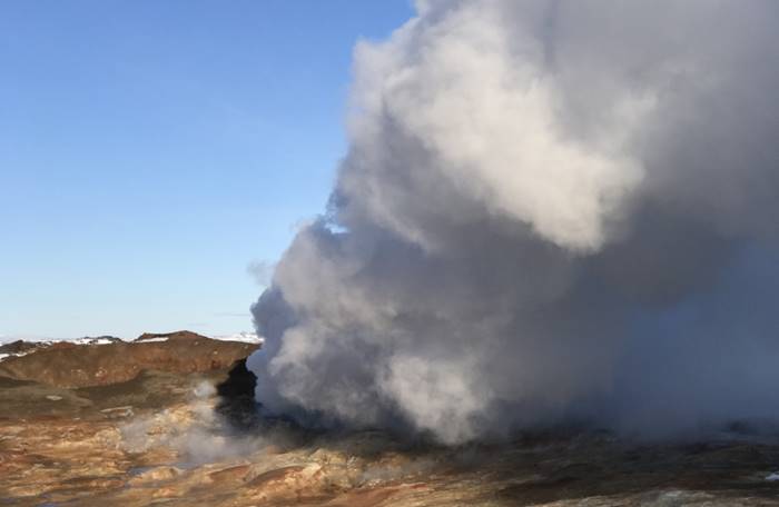 Gunnuhver á Reykjanesi - þar er margt að skoða